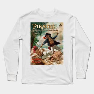 Pirates!  Captain Stabalot Long Sleeve T-Shirt
